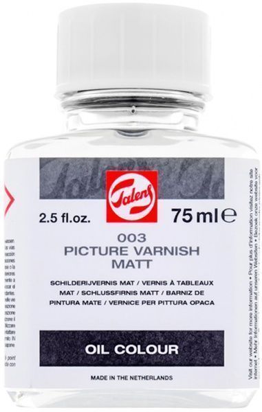 Лак матовый покровный для масляных красок 75 мл