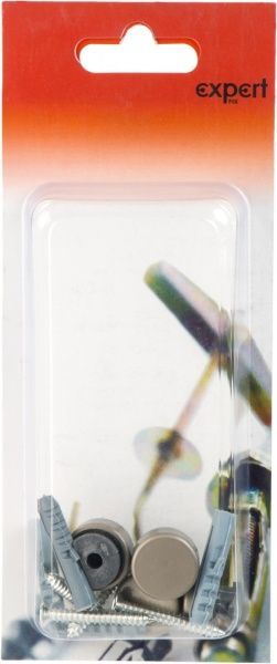 Тримач для дзеркала/скла до стіни 4/35 мм матовий хром