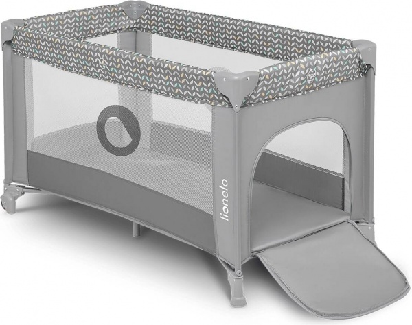Манеж-ліжко Lionelo Stefi grey concrete multicolor LO.SF05