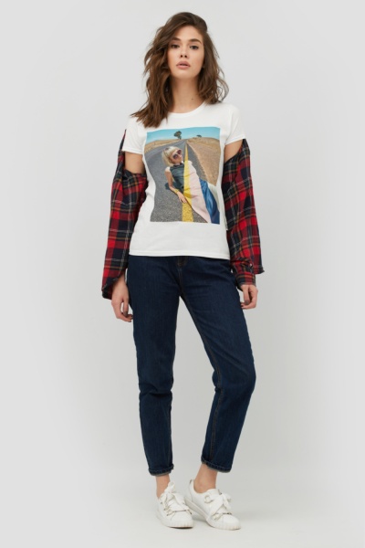 Футболка YAPPI WW1090 р.XL білий