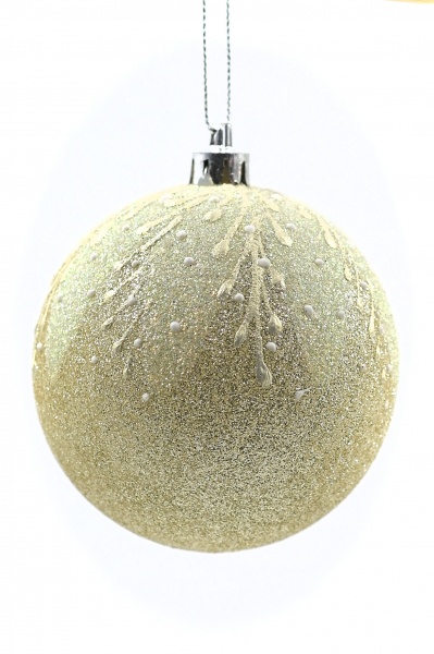 Куля новорічна Крила 100 мм 7077