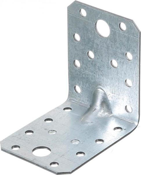 Кутник посилений Profstal рівносторонній 70x70x55 мм 1,8 мм