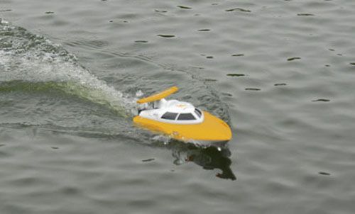 Катер на р/у Fei Lun Racing Boat желтый FL-FT007y