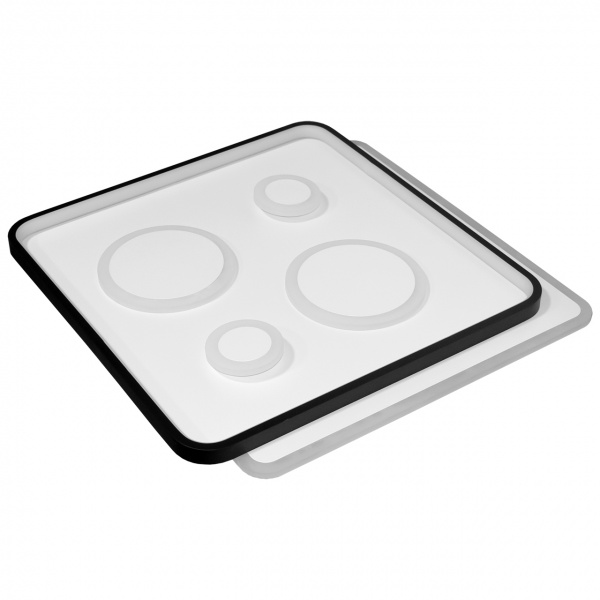 Светильник светодиодный Hopfen с пультом ДУ 90 Вт коричневый 3000-6500 К DICE 90W S BW 