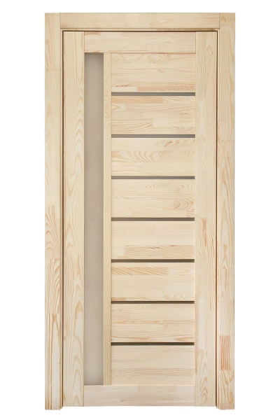 Дверное полотно Домінант-Вуд Эталон 1-1 - полустекло 700х2000х36 ПГ 700 мм под покраску 