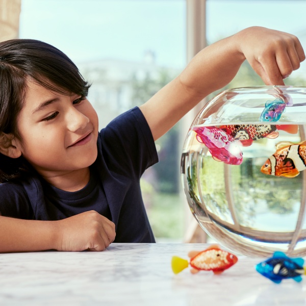 Игрушка интерактивная ROBO ALIVE S3 Роборыбка (золотистая) 7191-2