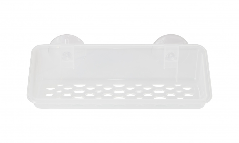 Полка для ванной VOLVER 10217WH OVAL (белая)