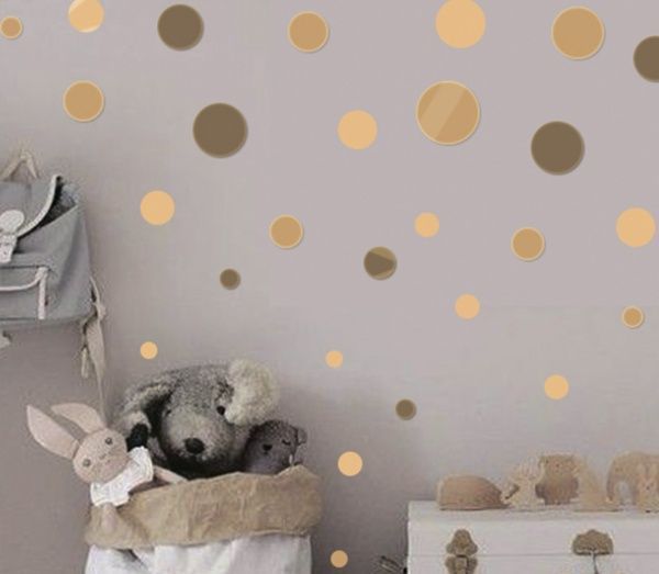 Декоративная наклейка Zatarga Конфетти зеркальная Z180124 39x45 см