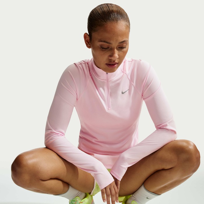 Спортивна кофта Nike W NK TEMPO DF HZ TP HV2852-663 р.XS рожевий