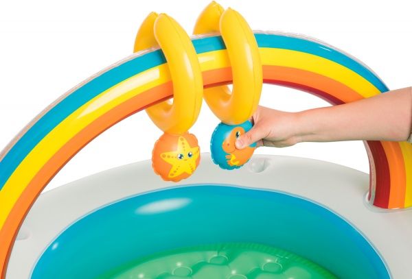 Ігровий майданчик надувний Bestway Веселка 91х56 см