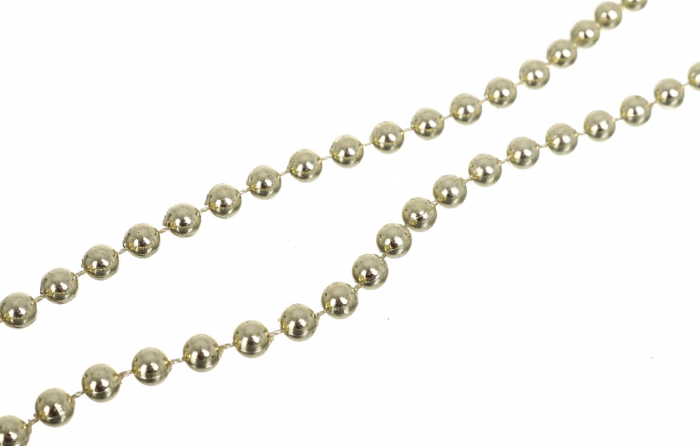 Бусы для елки в тубе в ассортименте EPI-No.17-75-6 6 мм 6 м