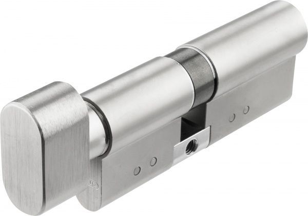 Цилиндр Abus KD15 45x35 ключ-вороток 80 мм матовый никель