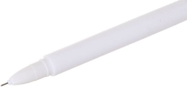 Ручка гелевая Рождественский белый олень 