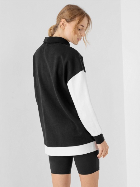 Свитшот 4F H4Z21-BLD023-20S р. M черный