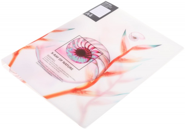 Папка с боковым прижимом Калейдоскоп в ассортименте Optima