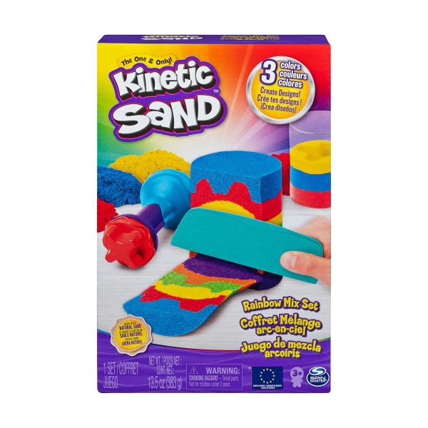 Набір для творчості KINETIC SAND Веселковий мікс 71474