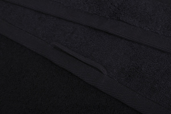 Полотенце махровое Bamboo 100x150 см черный La Nuit 