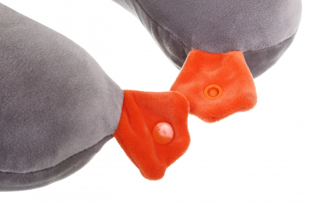 Подушка дорожная Bewalker с маской Пингвин 28x28см разноцветный BMPMIX0545