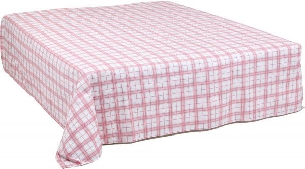 Комплект постельного белья Fashion Feather 1,5 белый с розовым 