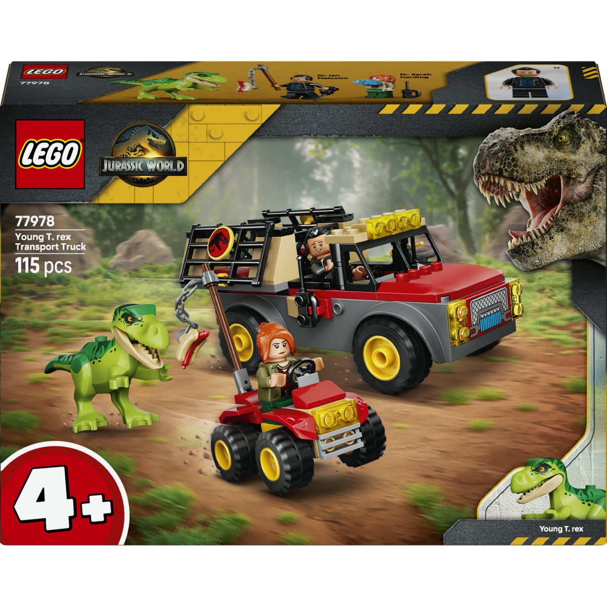 Конструктор LEGO Jurassic World Грузовик для перевозки молодого тираннозавра 77978 — фото 1