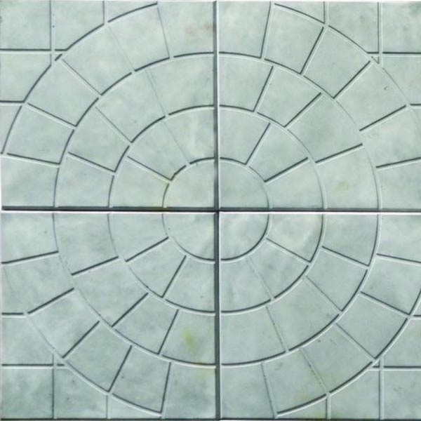 Тротуарная плитка Гранплит Люк серый 300х300х30 мм