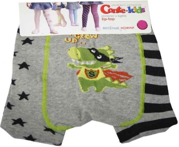 Колготки дитячі Conte-Kids TipTop 358 р.80-86 сірий 