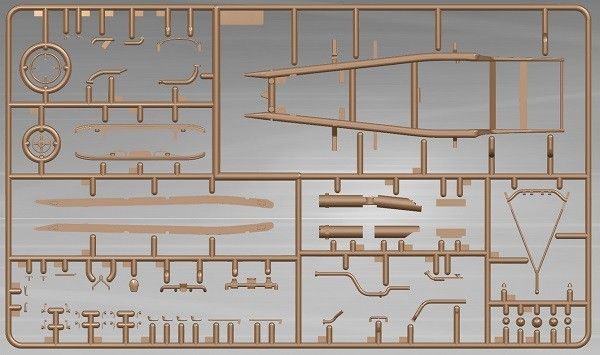 Збірна модель ICM автомобіль німецького керівництва часів другої світової війни Typ 770K (W150) Tourenwagen (48230444