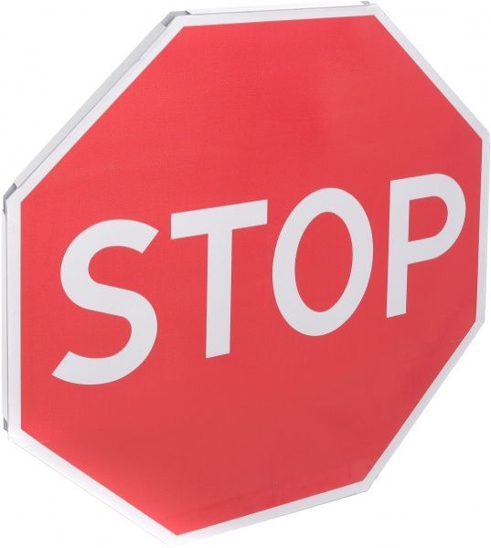 Знак дорожный 2.2 СТОП со световозвращающей пленкой 3001