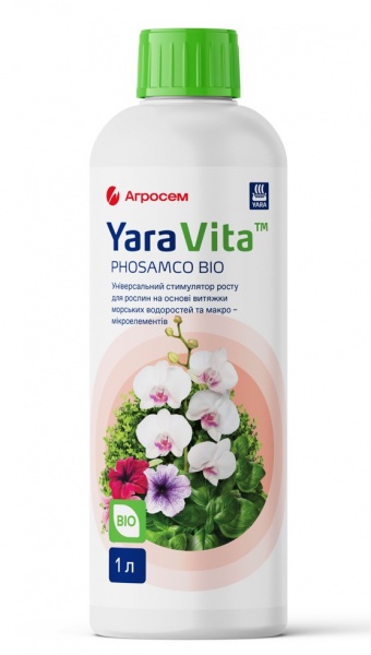 Добриво універсальне Yara Для рослин на основі витяжки морських водоростей та макро – мікроелементів YaraVITA 1 л