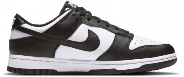 Кросівки Nike DUNK LOW WHITE BLACK DD1503-101 р.38 чорно-білий