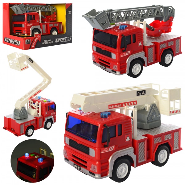 Автомодель Limo Toy Пожежна машина 1:20 AS-2616