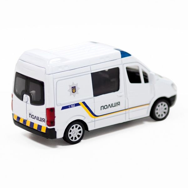 Автомодель TechnoDrive 1:32 Mercedes-Benz Sprinter Полиция 250294