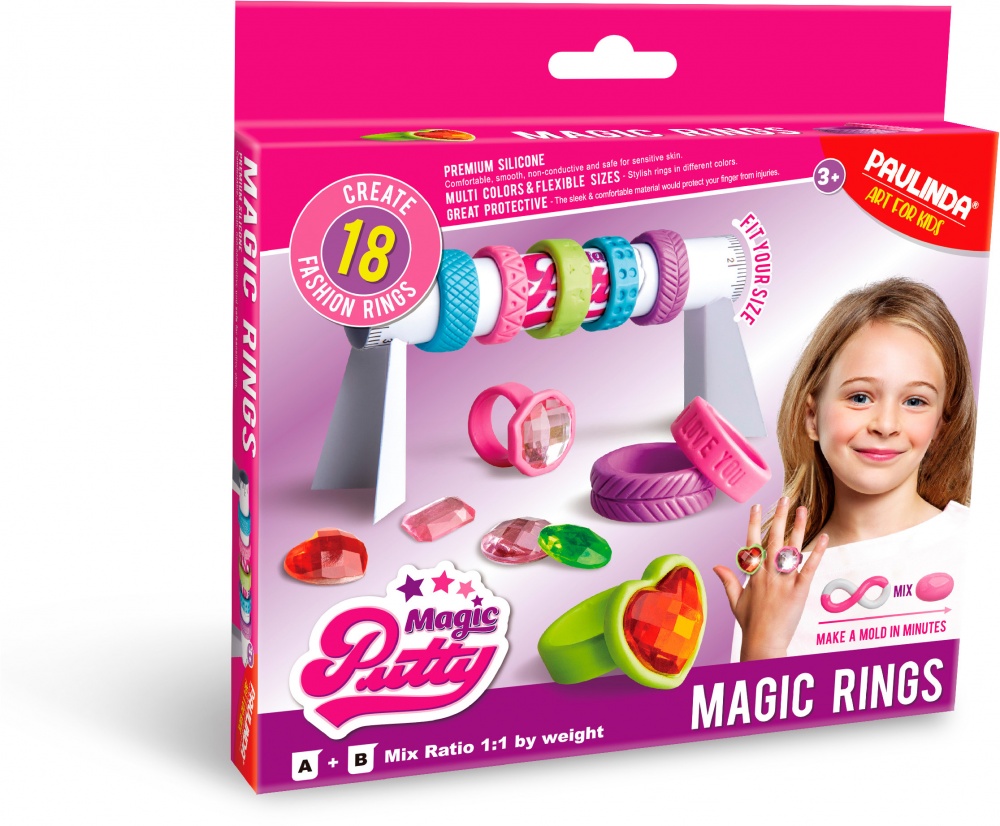 Набір для творчості Paulinda Magic Putty каблучки 226001