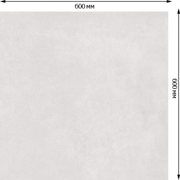 Плитка Allore Group Concrete White F P R Mat 60x60 2 сорт 