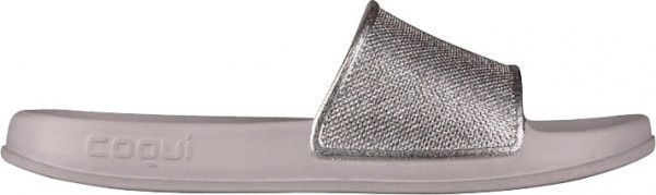 Шльопанці Coqui 7082 Khaki grey/Silver glitter 7082-301-4600 р. 40 сріблястий