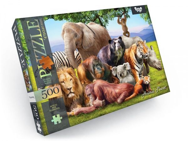 Пазлы Danko Toys 500 эл. с.12 (12) в ассортименте