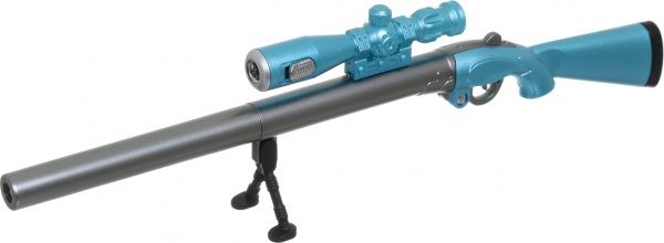 Ручка гелевая Винтовка бирюзовая 