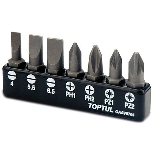 Набор бит Toptul GAAV0704 7 шт.