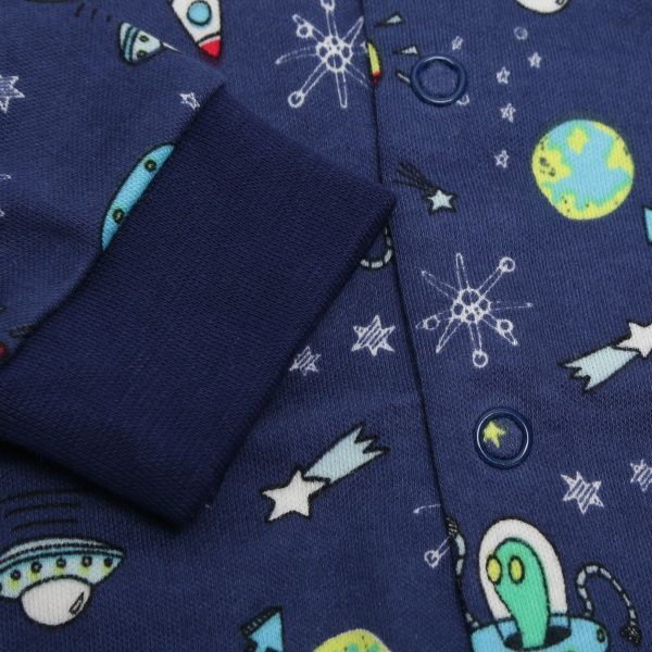 Боди Фламинго ясельный р.80 синий 647-217 