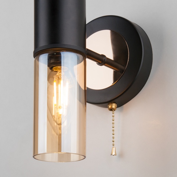 Бра Strotskis Tesoro 1x40 Вт E14 черный 70125/1 (чорний) 