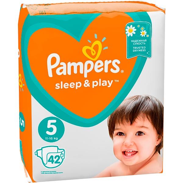 Підгузки Pampers Sleep & Play 5 Junior 11-16 кг 42 шт.