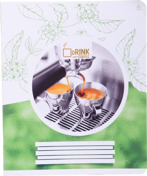 Тетрадь школьная Лайтгрин 60 листов в клеточку