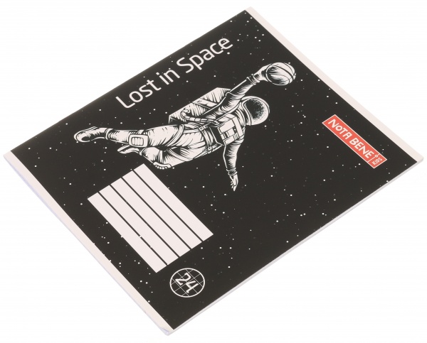 Тетрадь школьная Space скоба 24 листов в клетку Мечты сбываются