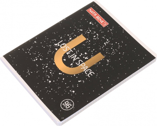 Зошит шкільний Space скоба 96 аркушів в клітинку Мрії збуваються