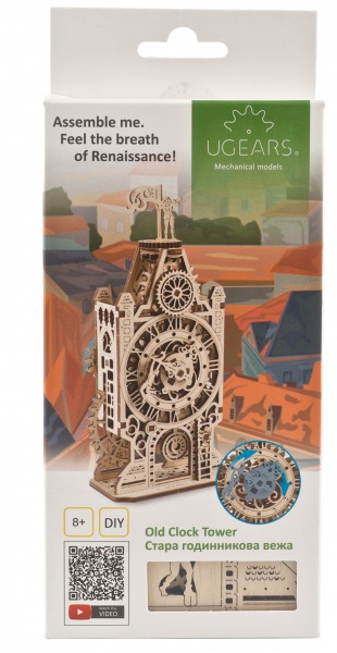 3D-конструктор UGEARS времена старая башня