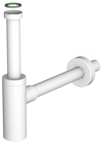 Сифон для умывальника Bonomini INOX MATER с накидной гайкой 1 1/4 белый