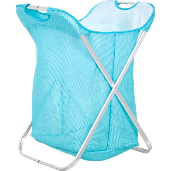 Кошик для білизни Luna Basket(with cover)/Light Blue