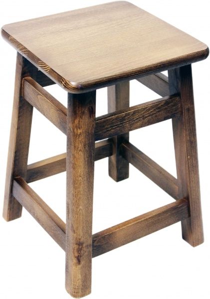 Табурет Мойсей кухонный коричневый / орех 