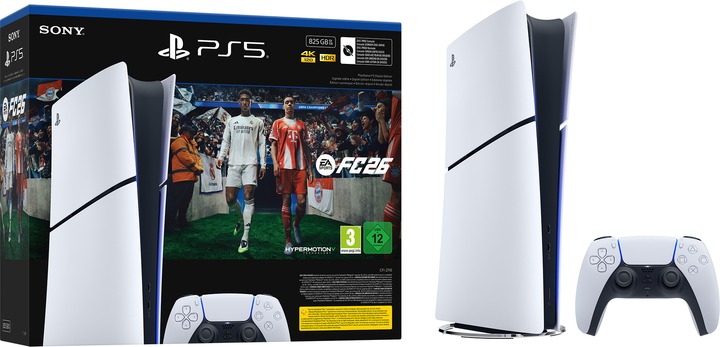 Ігрова консоль Sony PlayStation 5 Slim Digital Edition (EA SPORTS FC 26) white
