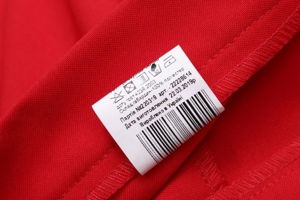 Юбка для девочек плахта с вышивкой Україна р.152-158 красный С002Д 